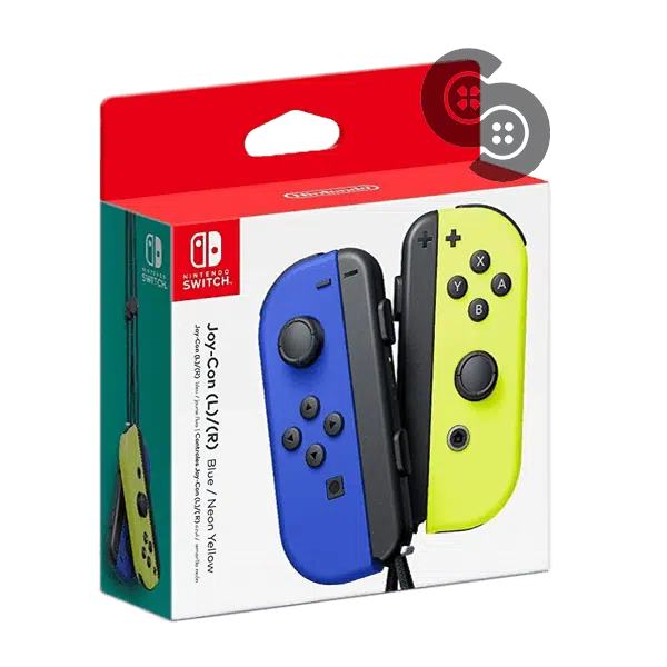 switch-neon-blue-and-yellow-joycons.png Nintendo Switch JoyCon Blue and Yellow - Image 1