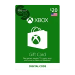 XBOX Gift Card 20 USD USA [Digital Code]